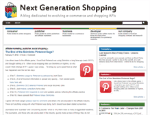 Tablet Screenshot of nextgenerationshopping.com